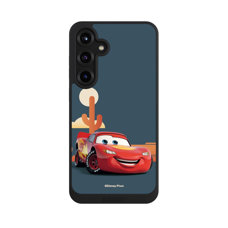 Galaxy S25 + NIVOpure Disney Cars Lightning McQueen Open Road