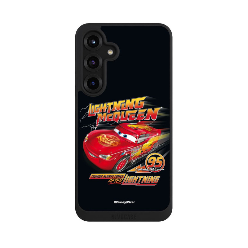 Galaxy S25 + NIVOpure Cars Lightning McQueen Thunder Always Comes After Lightning