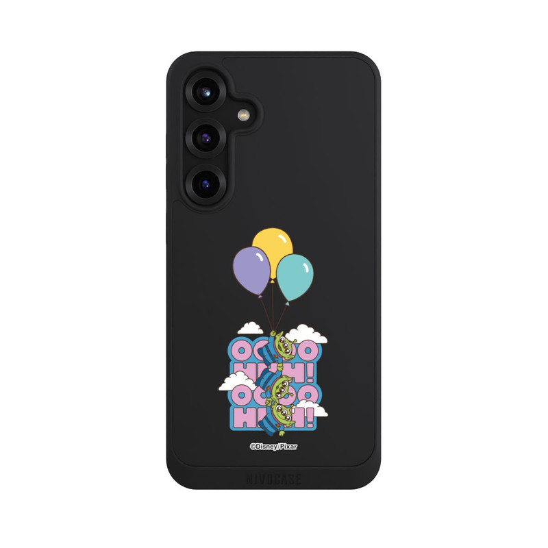 Galaxy S25 + NIVOpure Toy Story Aliens Balloons OOOOHHH Transparent