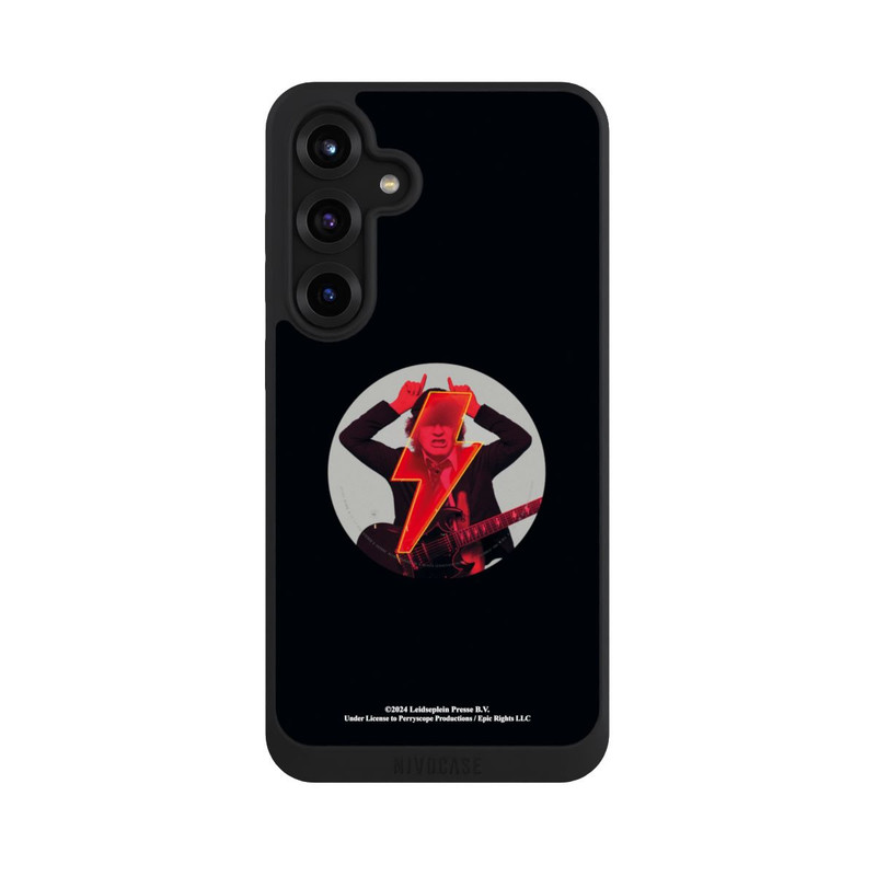 Galaxy S25 + NIVOpure ACDC Angus Young Signet