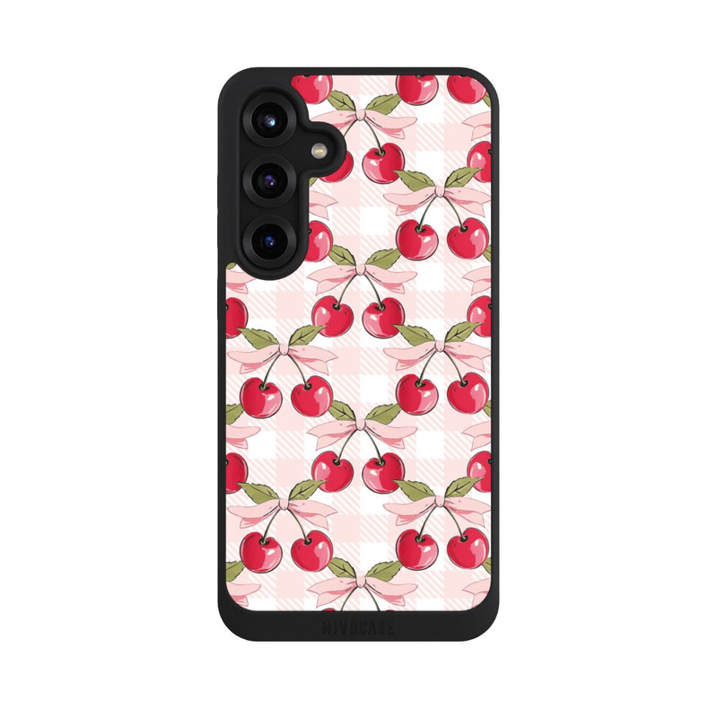 Galaxy S25 + NIVOpure Cerise rose avec IA