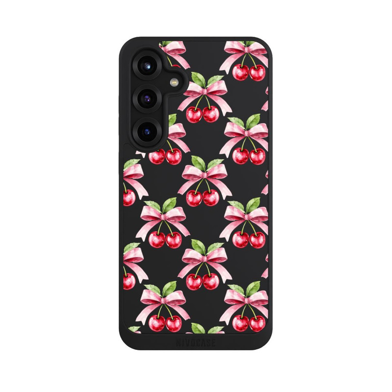 Galaxy S25 + NIVOpure Kirsche Schleife Art mit KI