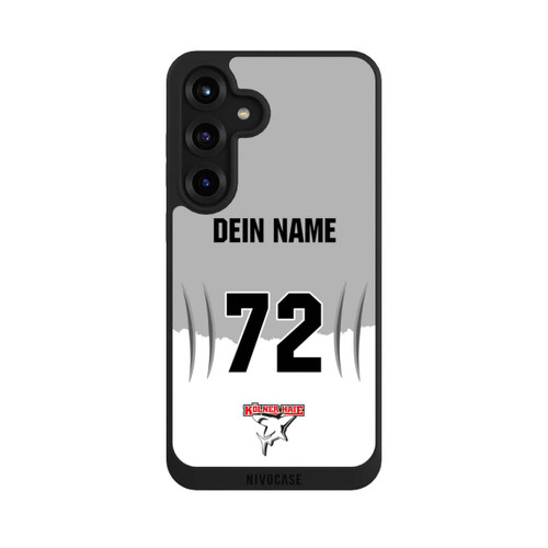 Samsung Galaxy S25+  NIVOpure Kölner Haie Trikotmotiv Personalisierbar