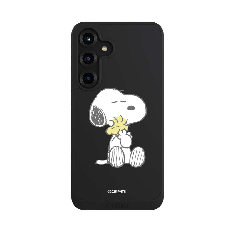 Galaxy S25 + NIVOpure Snoopy And Woodstock Cuddling transparent