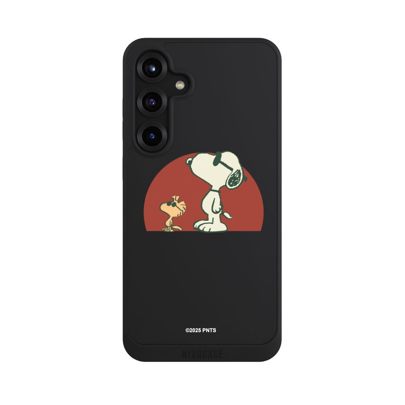 Galaxy S25 + NIVOpure Snoopy Woodstock Far Out transparent