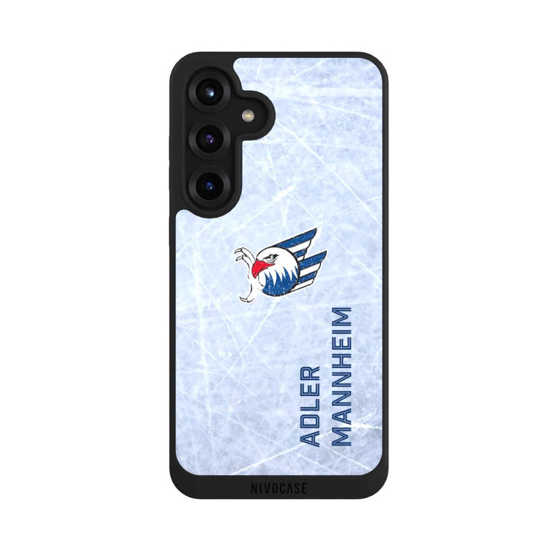 Galaxy S25 + NIVOpure Adler Mannheim Eisfläche Logo