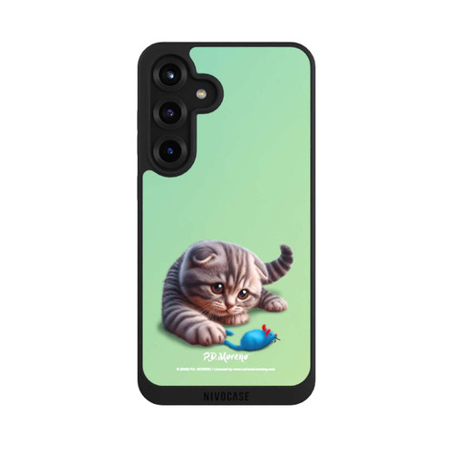 Samsung Galaxy S25+  NIVOpure Playing Cat with Mouse