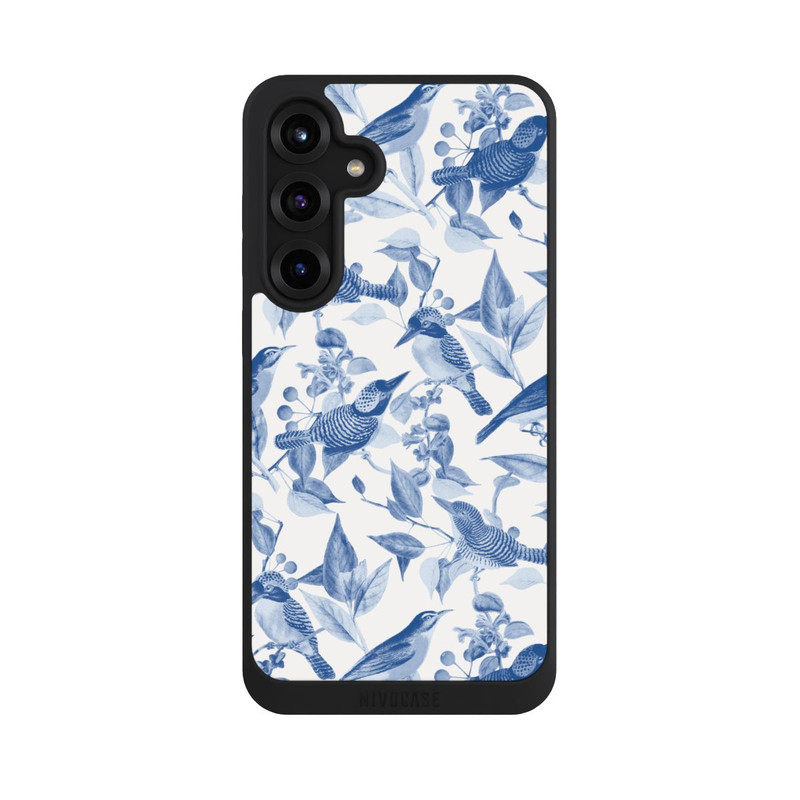 Galaxy S25 + NIVOpure Chinoiserie Blau