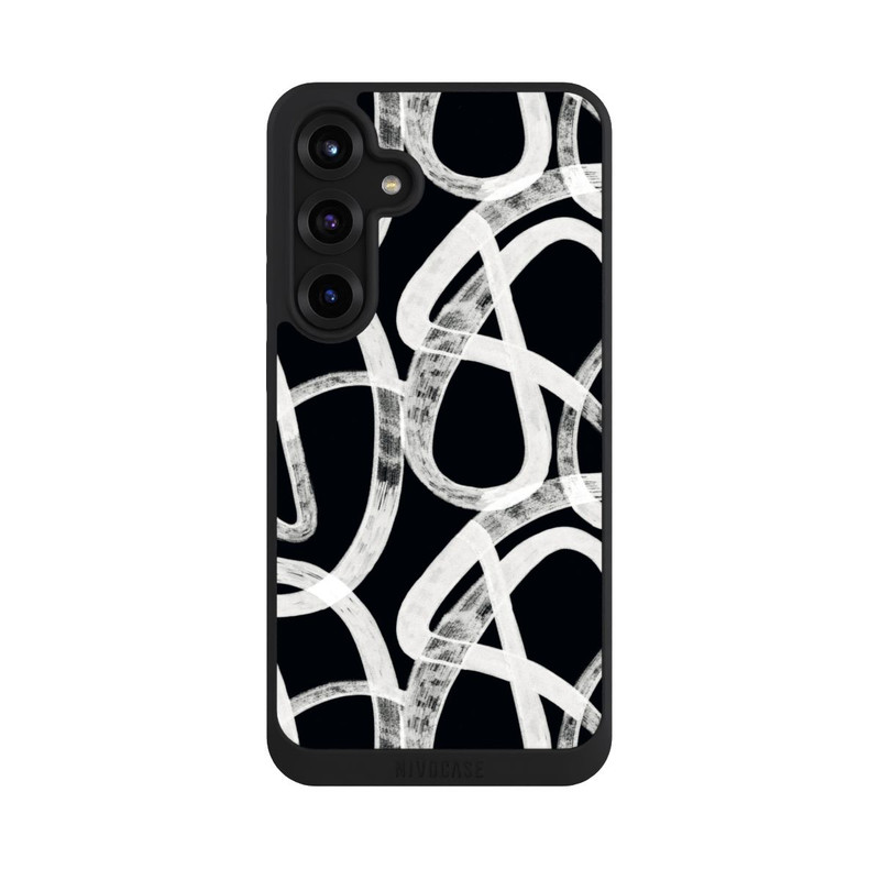 Galaxy S25 + NIVOpure Doodles Black and White