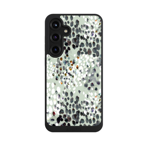 Samsung Galaxy S25+  NIVOpure Modern Splash Pattern on Green