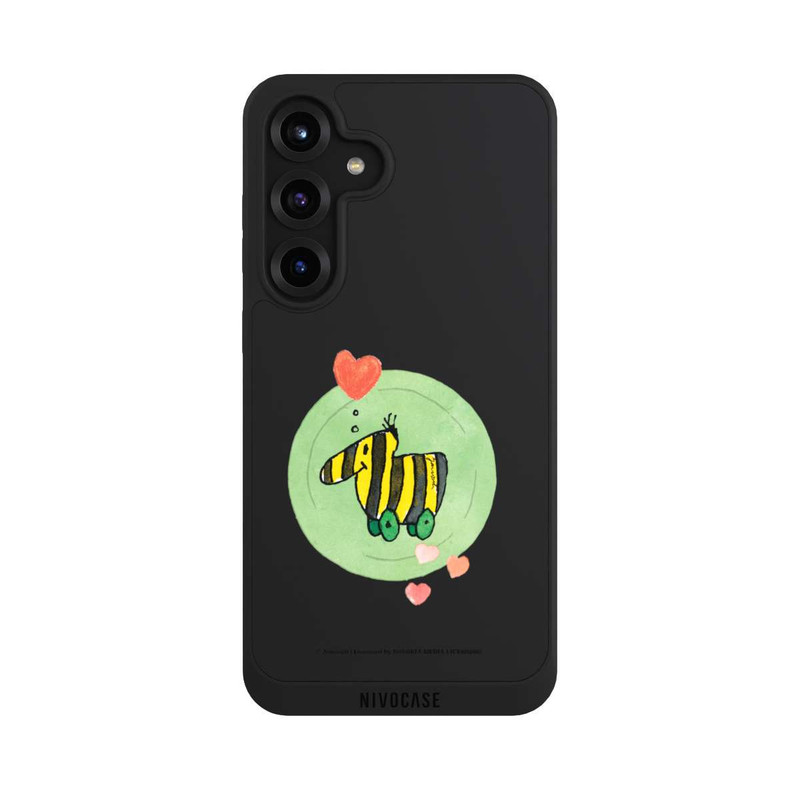 Galaxy S25 + NIVOpure Tigerente Kreis Transparent