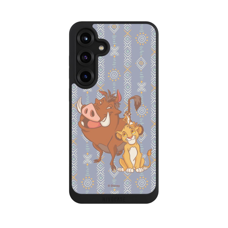 Galaxy S25 + NIVOpure Simba Timon and Pumbaa