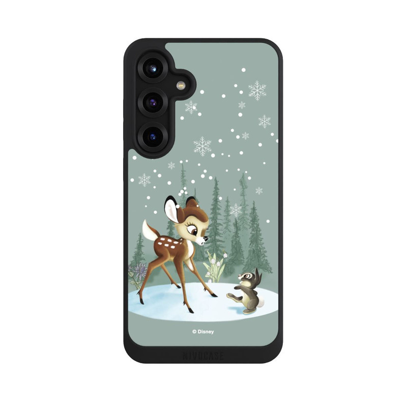 Galaxy S25 + NIVOpure Bambi und Klopfer Winterwelt