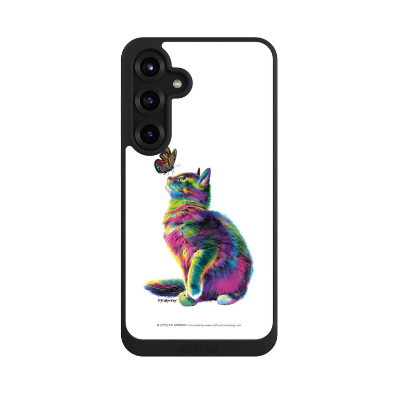 Galaxy S25 + NIVOpure Katze verspielt