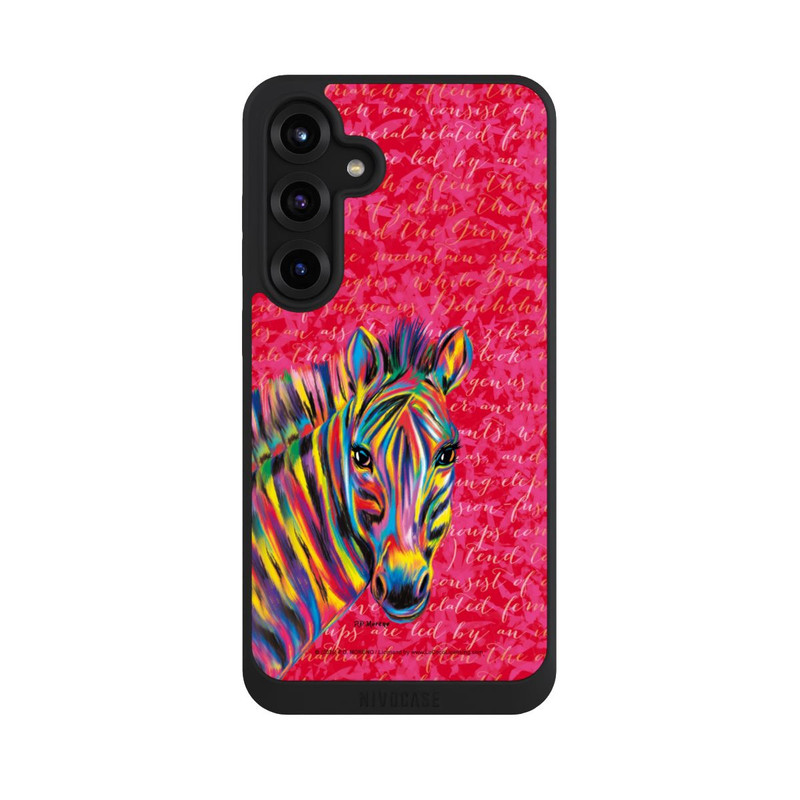 Galaxy S25 + NIVOpure Zebra bunt