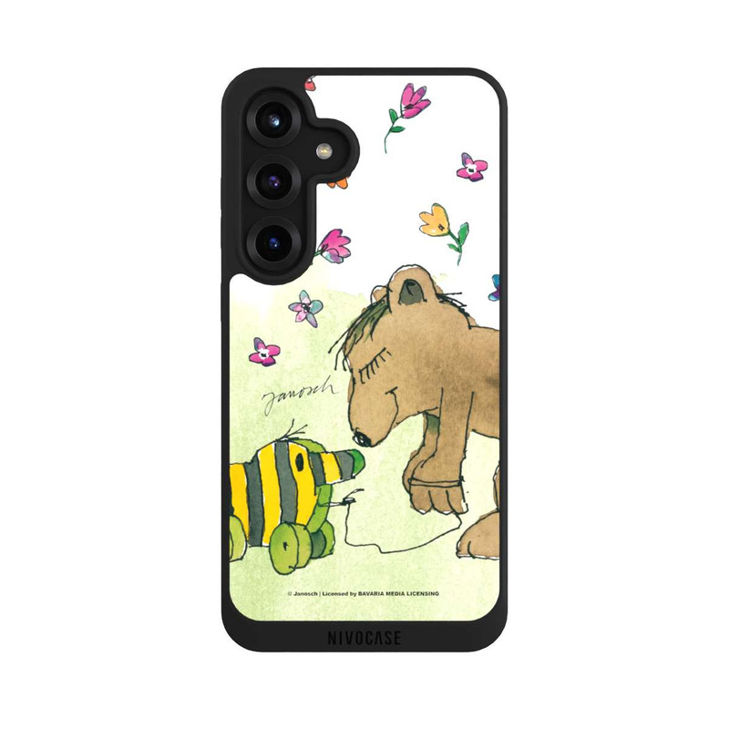 Galaxy S25 + NIVOpure Bär und Tigerente Blumenregen