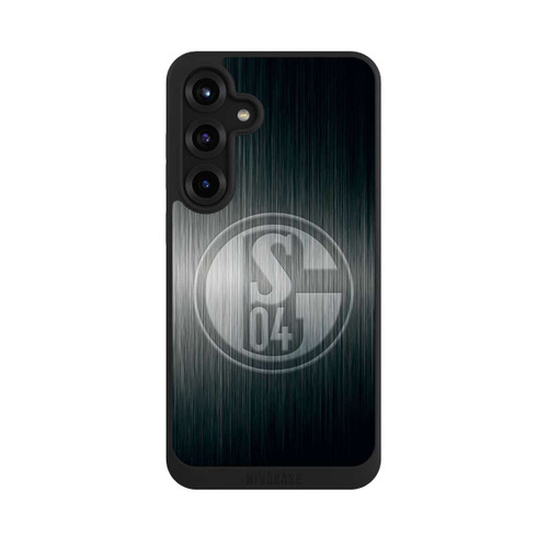 Samsung Galaxy S25+  NIVOpure Schalke 04 Metall Look