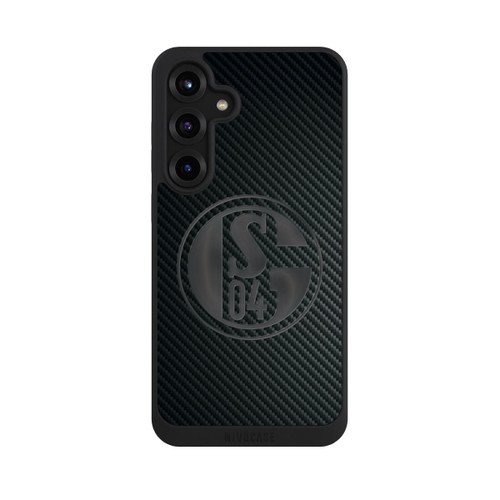 Samsung Galaxy S25+  NIVOpure Schalke 04 Carbon Look