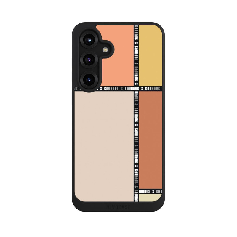 Galaxy S25 + NIVOpure Bauhaus Squares-Pastel