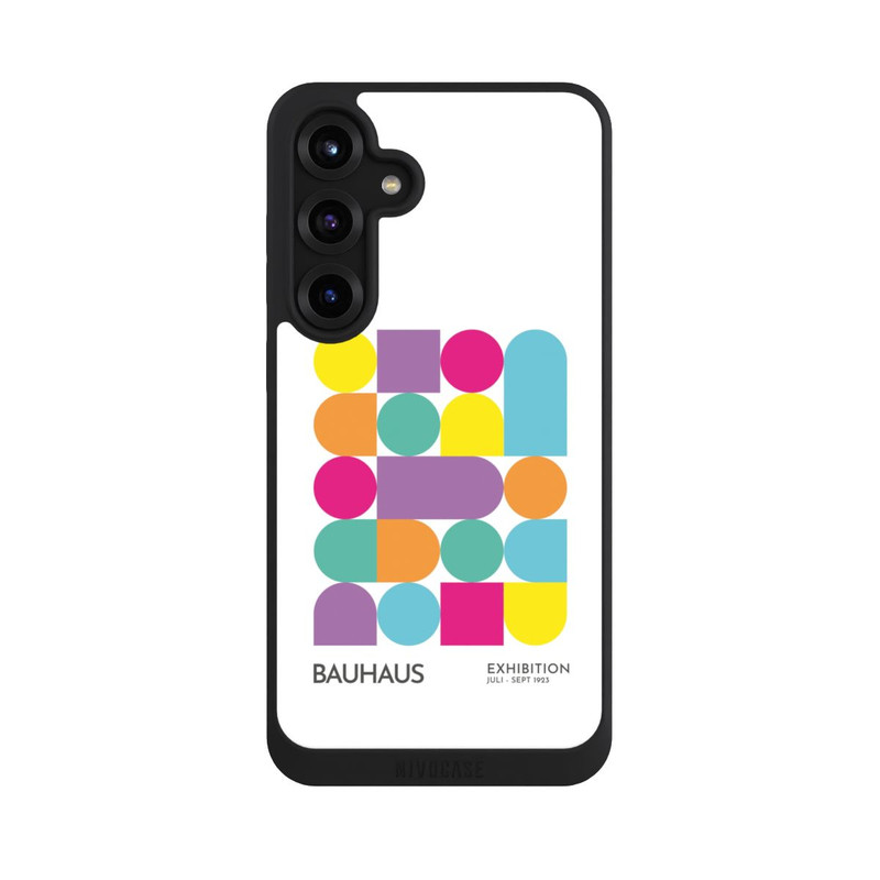 Galaxy S25 + NIVOpure Bauhaus Funky Colours