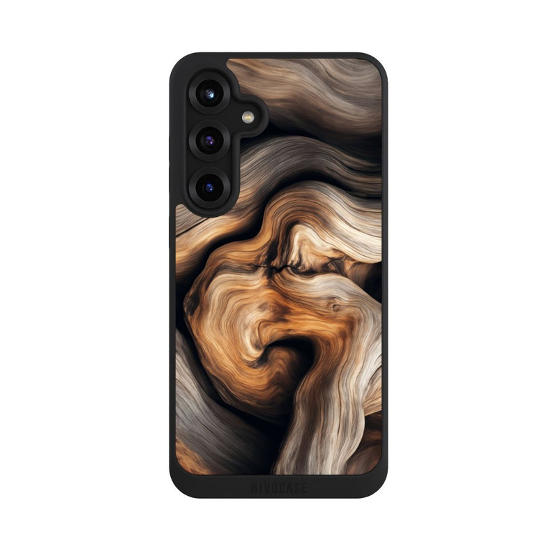 Galaxy S25 + NIVOpure Rustic Wood