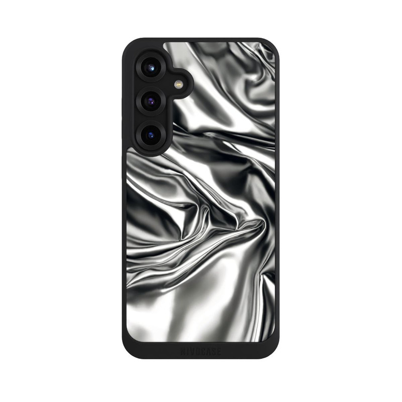 Galaxy S25 + NIVOpure Shiny Chrome Silver