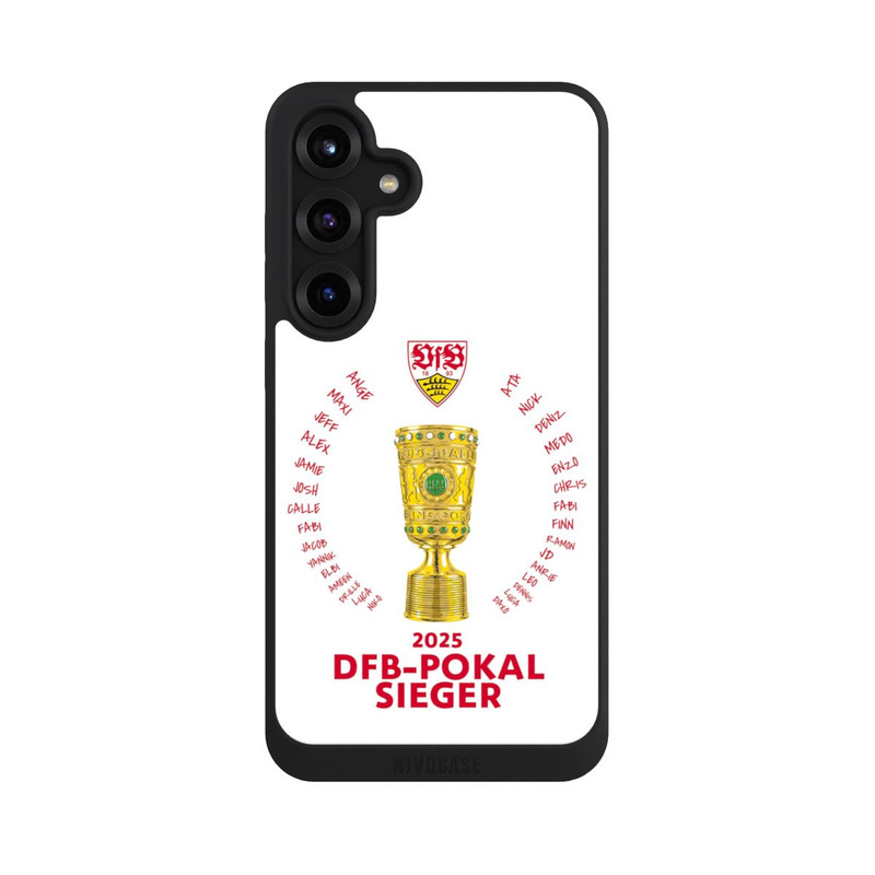 Galaxy S25 + NIVOpure VfB DFB-Pokal Sieger Weiß