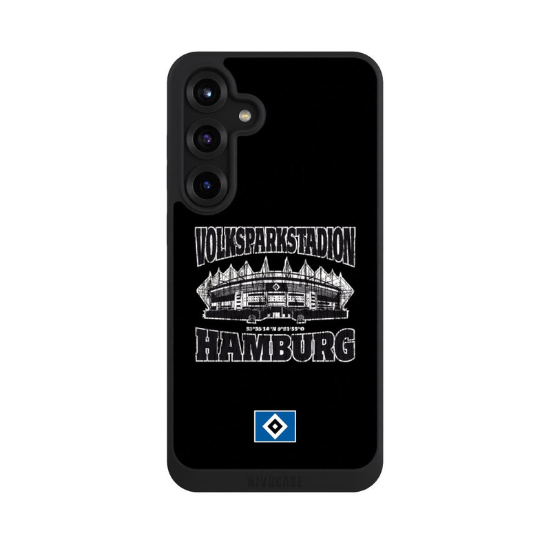 Galaxy S25 + NIVOpure HSV Volksparkstadion Schwarz