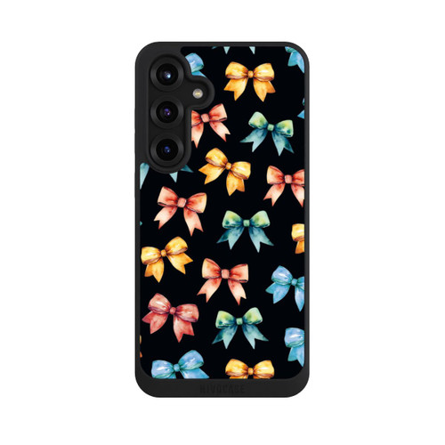 Samsung Galaxy S25+  NIVOpure Rainbow Bows Black
