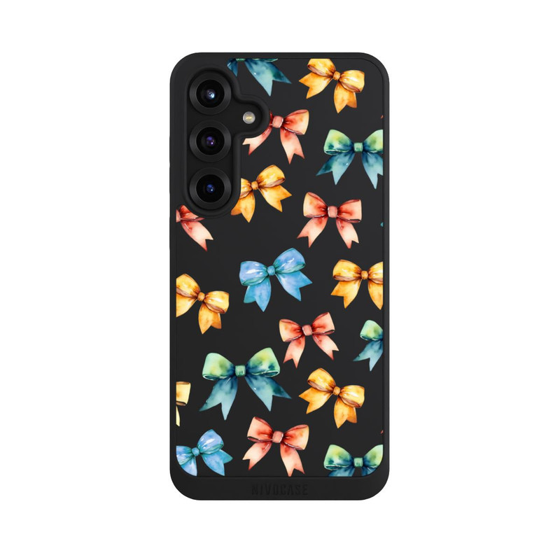 Galaxy S25 + NIVOpure Rainbow Bows Transparent