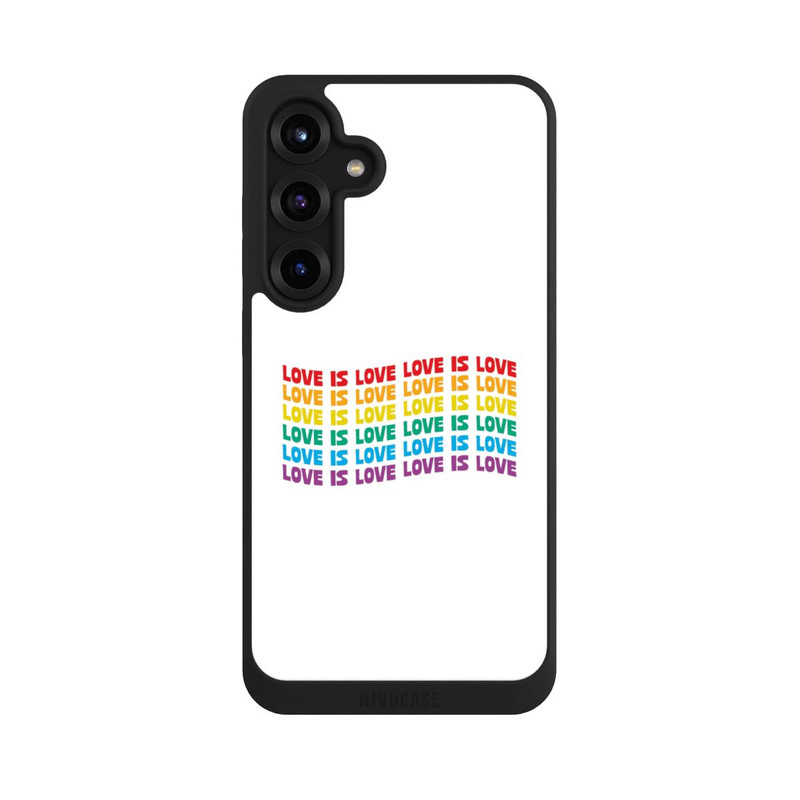 Galaxy S25 + NIVOpure Love is Love Flag