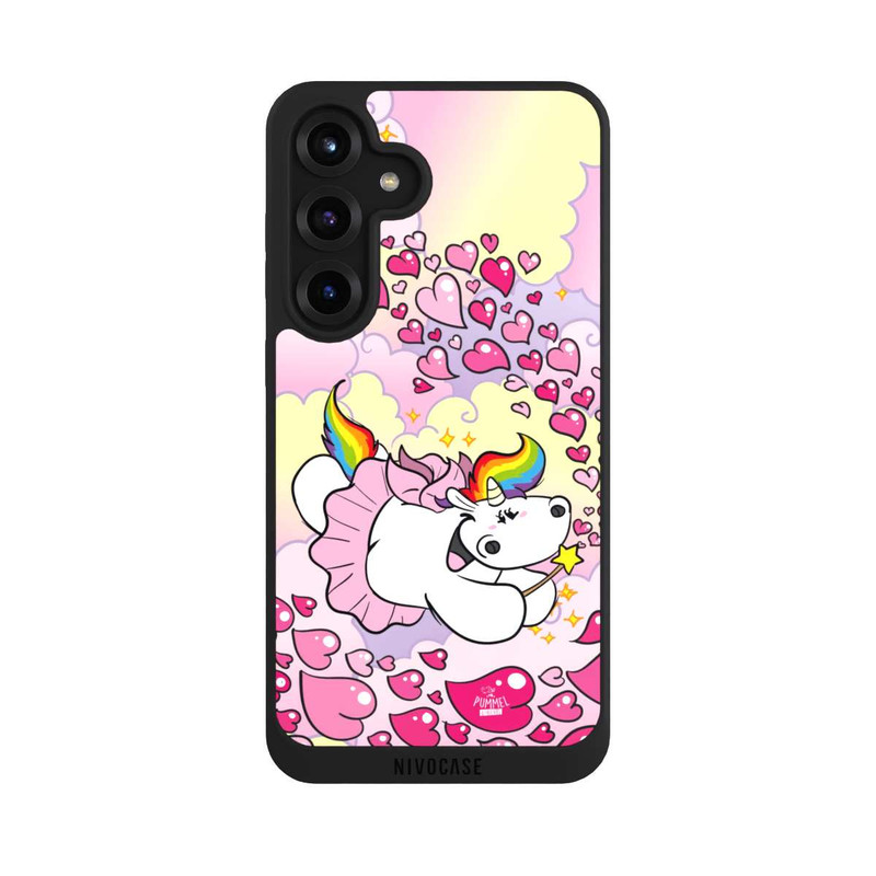 Galaxy S25 + NIVOpure Pummelfee Herzen