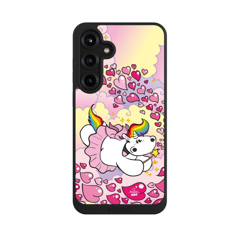 Galaxy S25 + NIVOpure Pummelfee Herzen