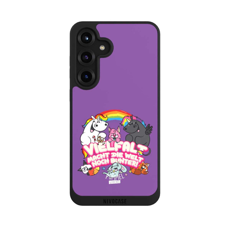 Galaxy S25 + NIVOpure Pummel Vielfalt