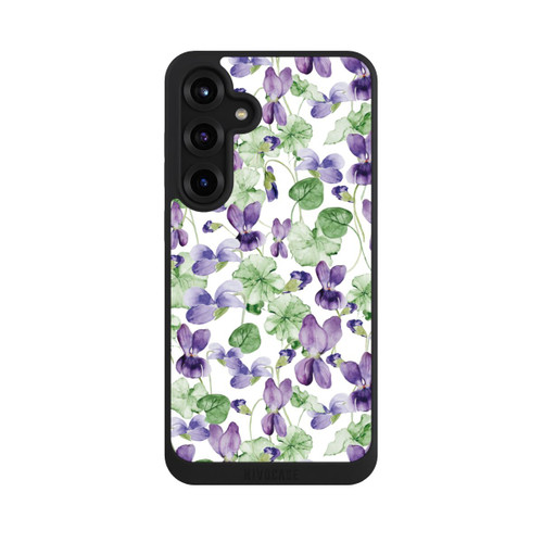 Samsung Galaxy S25+  NIVOpure Purple Wildflowers Pattern Watercolor
