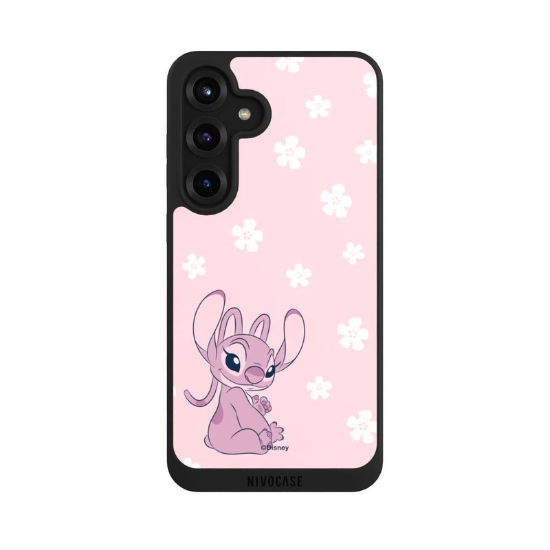Galaxy S25 + NIVOpure Angel Pink Pastel Flowers