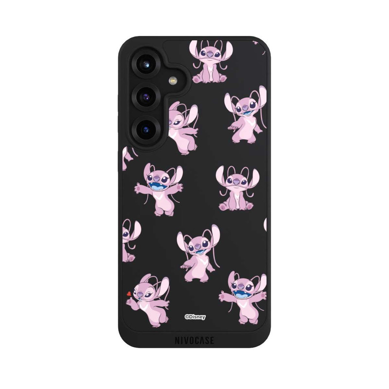 Galaxy S25 + NIVOpure Angel Faces Pattern Transparent