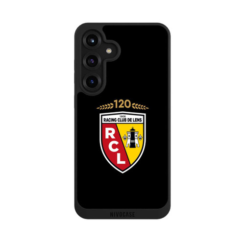Samsung Galaxy S25+  NIVOpure RC Lens 120 Jahre Jubiläums Logo schwarz