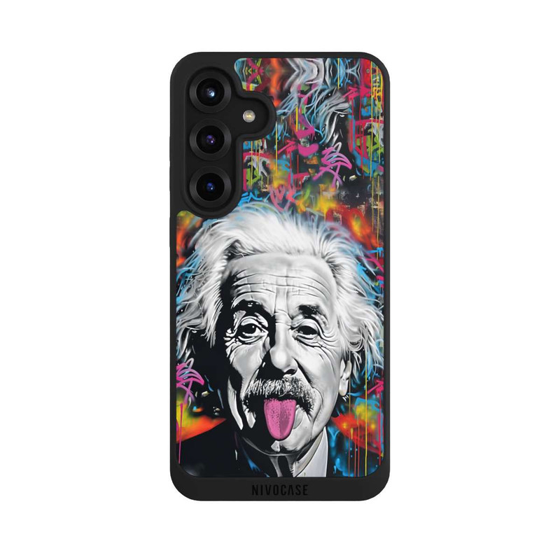 Galaxy S25 + NIVOpure Physiker Bunte Zunge Raus