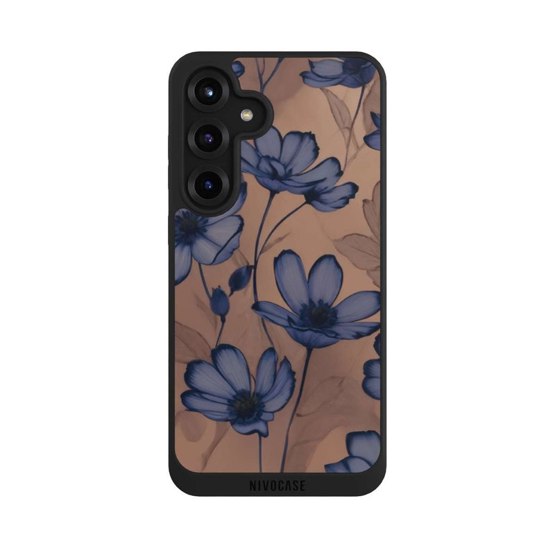 Galaxy S25 + NIVOpure Flowers Negativ Pattern mit KI