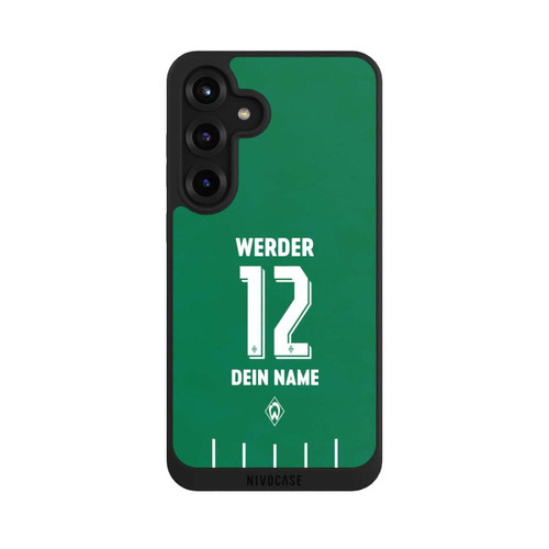 Samsung Galaxy S25+  NIVOpure Werder Bremen Trikot Personalisierbar 25-26