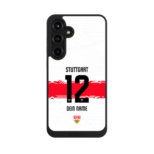 Samsung Galaxy S25+  NIVOpure VfB Stuttgart Trikot Personalisierbar 25-26
