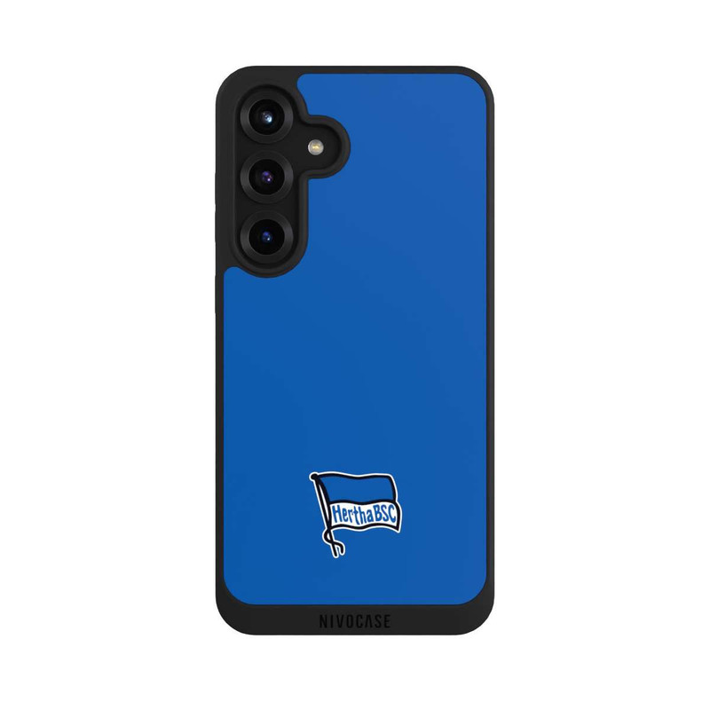 Galaxy S25 + NIVOpure Hertha BSC Logo Blau