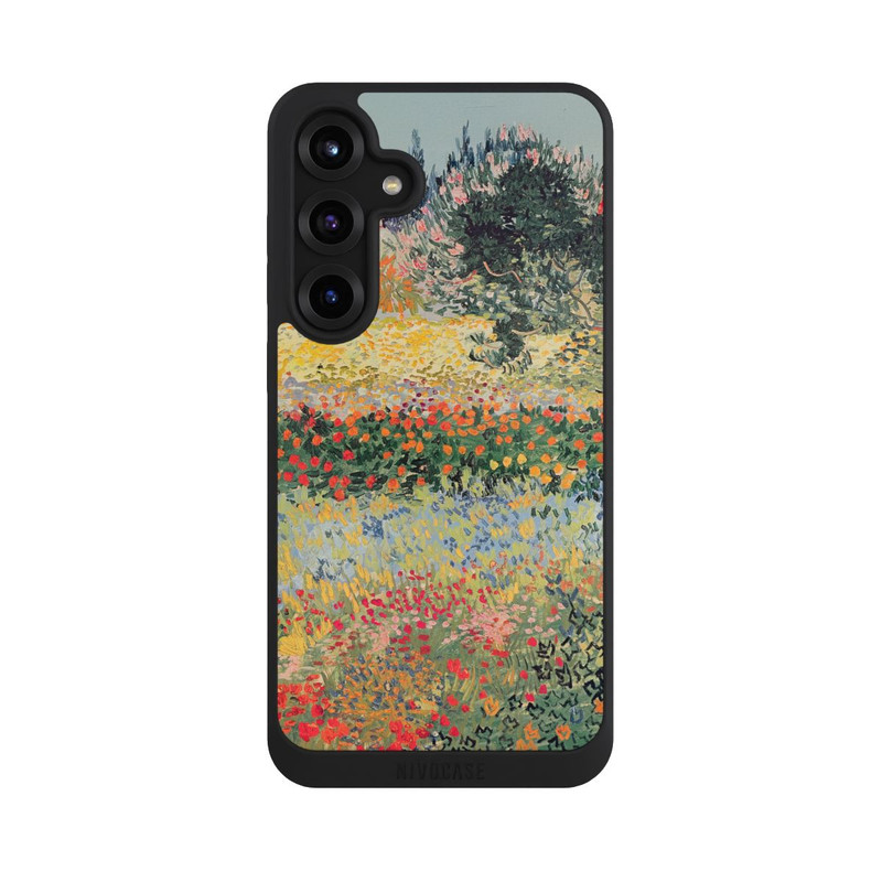 Galaxy S25 + NIVOpure Garden in Bloom, Arles, July 1888 by Vincent van Gogh