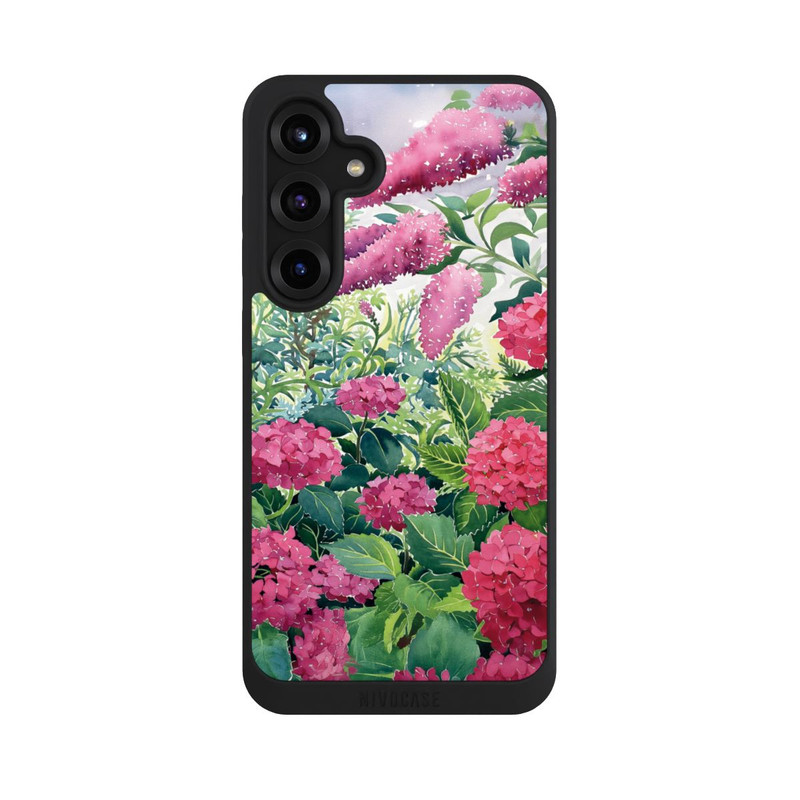 Galaxy S25 + NIVOpure Garden Hydrangeas and Buddleia by Christopher Ryland
