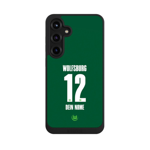 Samsung Galaxy S25+  NIVOpure VfL Wolfsburg Trikot Personalisierbar 25-26