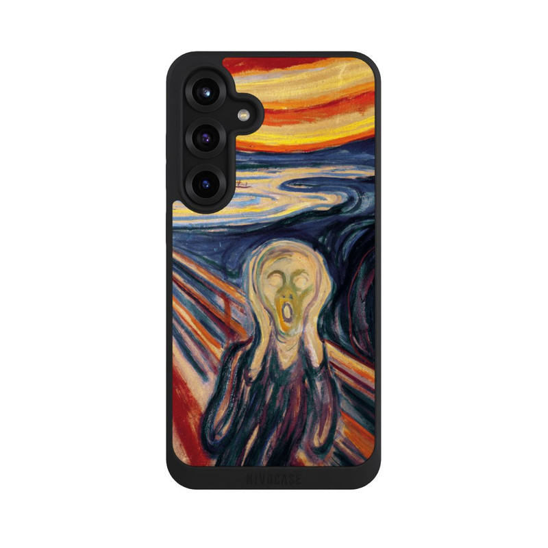 Galaxy S25 + NIVOpure Der Schrei by Edvard Munch