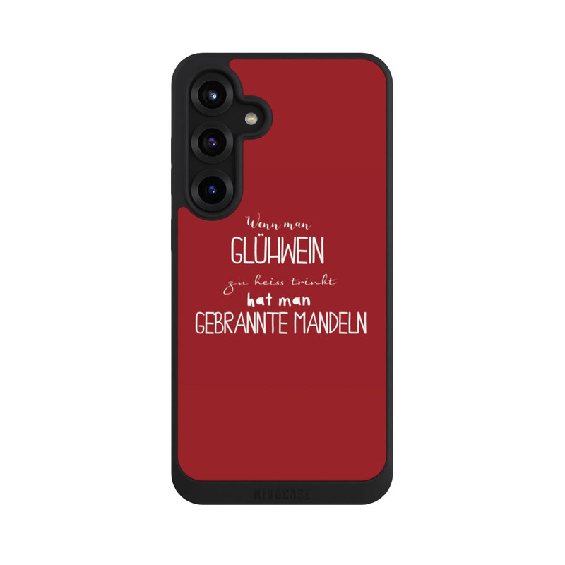 Galaxy S25 + NIVOpure Wenn man Glühwein...