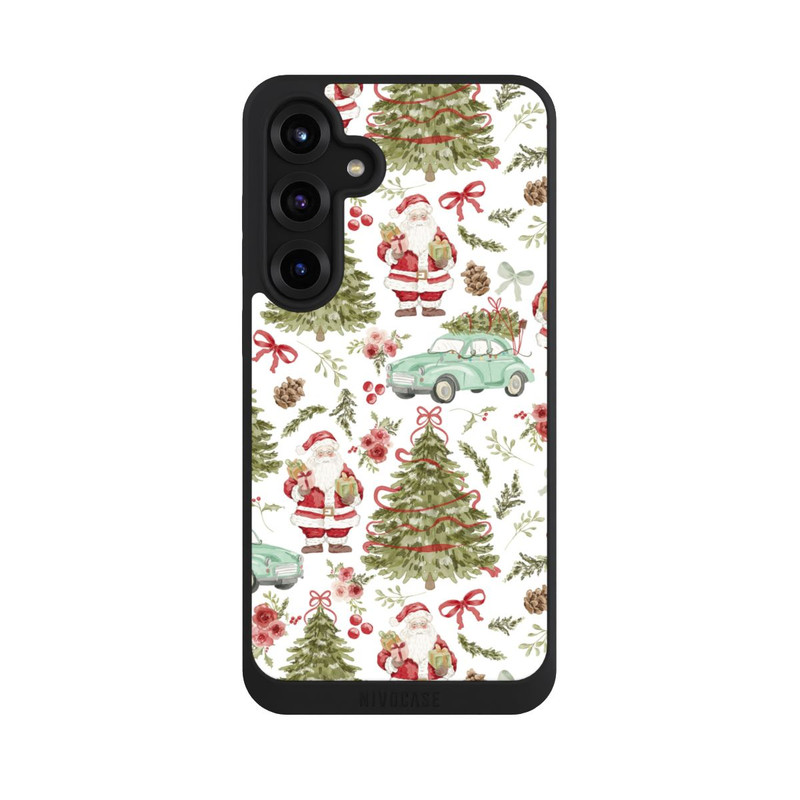 Galaxy S25 + NIVOpure Christmas Deligth Vintage Pattern 