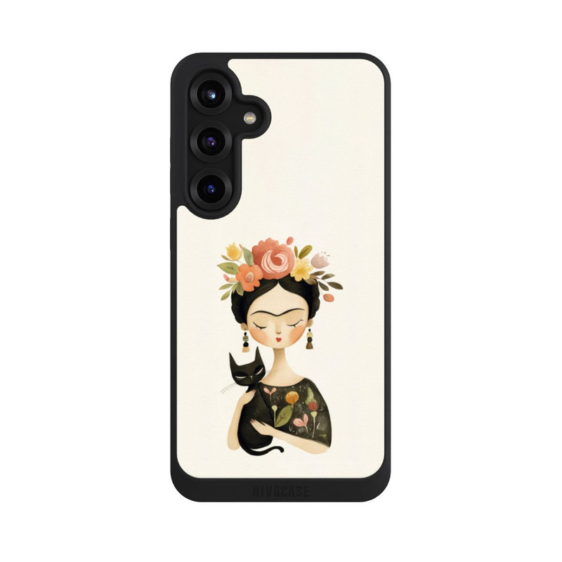 Galaxy S25 + NIVOpure Mexikanische Ikone und Katze